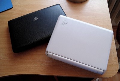 Ve srovnání s Eee 901 - reálné foto