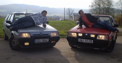 Ten s tím červeným :D