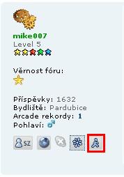 Tlačítko &quot;AIM&quot;