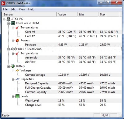 víc ho zatížit nemůžu, se mi totiž vypne...