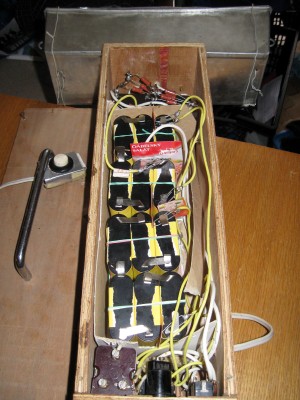 Pohled do svítilny po reirkanaci na sraz fotonmagu