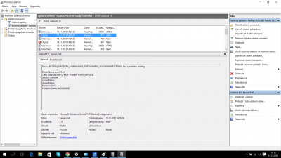 Chybové hlášení 1