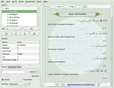 Zekr (Korán pro Linux)
