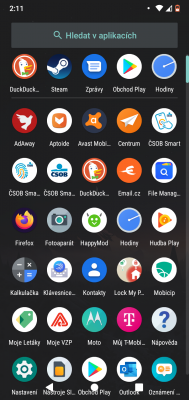 Z tohoto to potřebuji dát pryč/skrýt