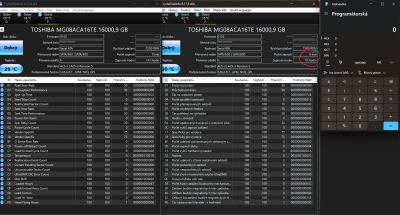 HDD Toshiba 16TB - Anglicky SMART