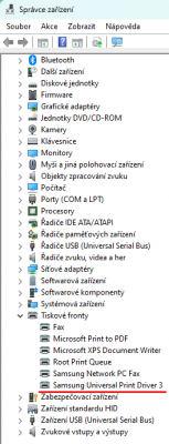 Správce zařízení - Tisk2